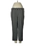 Talbots Polka Dots Black Casual Pants Size 4 - photo 1