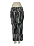Talbots Polka Dots Black Casual Pants Size 4 - photo 2
