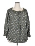 Max Studio Green 3/4 Sleeve Blouse Size 3X - photo 1