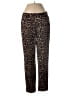 MICHAEL Michael Kors Animal Print Brown Casual Pants Size S - photo 1