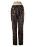 MICHAEL Michael Kors Animal Print Brown Casual Pants Size S - photo 2