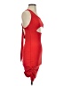 Unbranded Solid Red Cocktail Dress Size S - photo 4