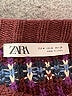 Zara Tweed Purple Pullover Sweater Size M - photo 7