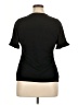 Boohoo Black Short Sleeve Top Size 14 - photo 2
