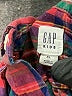 Gap Kids 100% Cotton Plaid Red Long Sleeve Button-Down Shirt Size XL (kids) - photo 3