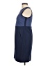 Lands' End Color Block Blue Casual Dress Size 8 (petite) - photo 5