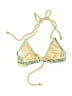 Eberjey Print Green Teal Swimsuit Top Size M - photo 2