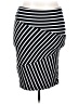 Mossimo Stripes Black Casual Skirt Size XXL - photo 1
