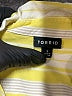 Torrid Stripes Yellow 3/4 Sleeve Button-Down Shirt Size 3X Plus (3) - photo 7