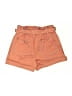 Derek Heart Orange Khaki Shorts Size S - photo 2