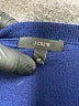 J.Crew 100% Merino Wool Color Block Blue Wool Pullover Sweater Size XS - photo 7