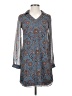 CAbi 100% Polyester Paisley Blue Casual Dress Size XXS - photo 1