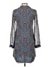 CAbi 100% Polyester Paisley Blue Casual Dress Size XXS - photo 2
