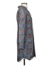 CAbi 100% Polyester Paisley Blue Casual Dress Size XXS - photo 4