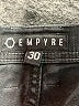 Empyre Chevron-herringbone Black Jeans Size 30 waist - photo 7