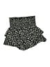 Shein 100% Polyester Floral Black Shorts Size S - photo 1