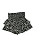 Shein 100% Polyester Floral Black Shorts Size S - photo 2