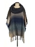 Fraas 100% Acrylic Blue Poncho One size (estimated) - photo 1