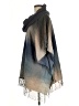 Fraas 100% Acrylic Blue Poncho One size (estimated) - photo 5