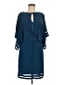Echo Solid Blue Cocktail Dress Size 8 - photo 1
