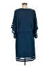 Echo Solid Blue Cocktail Dress Size 8 - photo 2