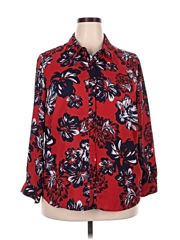 Jessica London Long Sleeve Blouse (view 1)