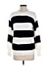 Fashion Nova 100% Acrylic Stripes White Black Pullover Sweater Size S - photo 1
