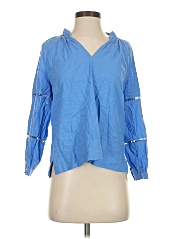 Ann Taylor LOFT 3/4 Sleeve Blouse (view 1)