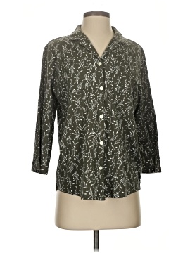 Lands' End 3/4 Sleeve Button Down Shirt