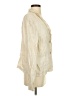 Baci 100% Linen Ivory Long Sleeve Blouse Size S - photo 4