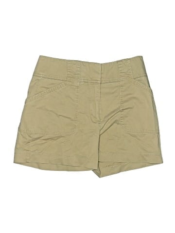 White House Black Market Khaki Shorts (view 1)