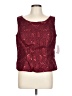 Assorted Brands Burgundy Sleeveless Blouse Size L (estimated) - photo 1