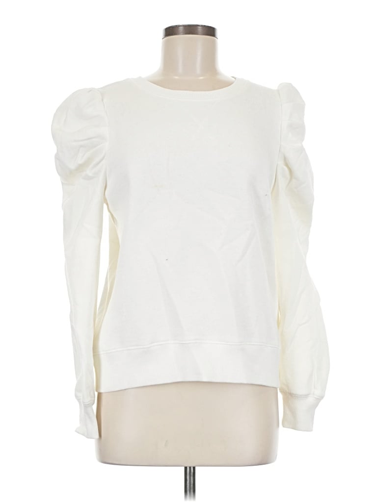 Pre-owned Rebecca Minkoff Sweatshirt In White