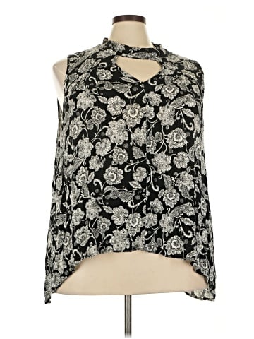 H.I.P. Happening in the Present Sleeveless Blouse (view 1)