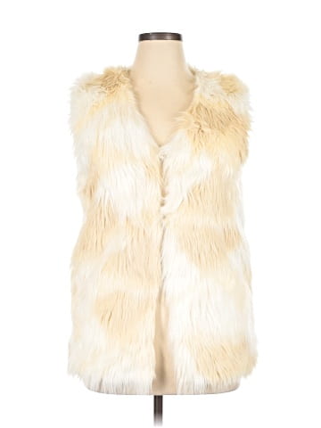 Wenxi Faux Fur Vest (view 1)