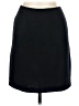 St. John Solid Black Casual Skirt Size 6 - photo 2