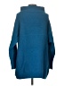 Free People Blue Turtleneck Sweater Size S - photo 2