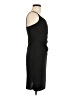 Hourglass Solid Black Cocktail Dress Size M - photo 4
