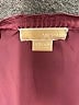 MICHAEL Michael Kors Burgundy 3/4 Sleeve Blouse Size XS - photo 4