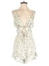 Jacks 100% Rayon Paisley Ivory Romper Size M - photo 1