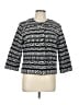Chico's 100% Cotton Silver Blazer Size Lg (2) - photo 1