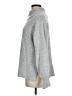 The Impeccable Pig Metallic Silver Turtleneck Sweater Size M - photo 5