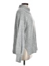The Impeccable Pig Metallic Silver Turtleneck Sweater Size M - photo 4