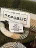 For The Republic 100% Polyester Green Cardigan Size S - photo 7