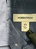 Nordstrom 100% Cotton Solid Blue Long Sleeve Button-Down Shirt Size 10 - 12 - photo 3