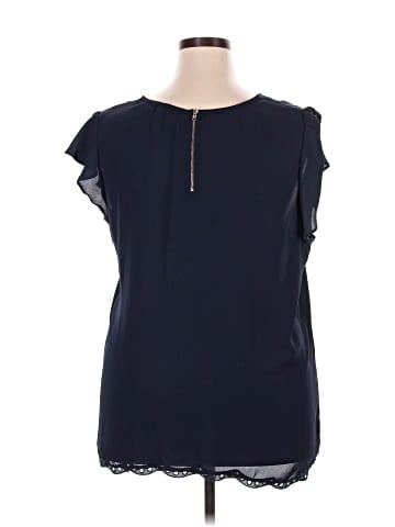 Eyeshadow Short Sleeve Blouse (view 2)