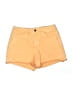 Universal Thread Orange Denim Shorts Size 0 - photo 1
