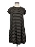 Soprano Stripes Black Casual Dress Size XS - photo 1