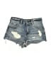 Bullhead Blue Denim Shorts Size 5 - photo 1