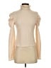 Free People Tan Ivory Long Sleeve Blouse Size XS - photo 1